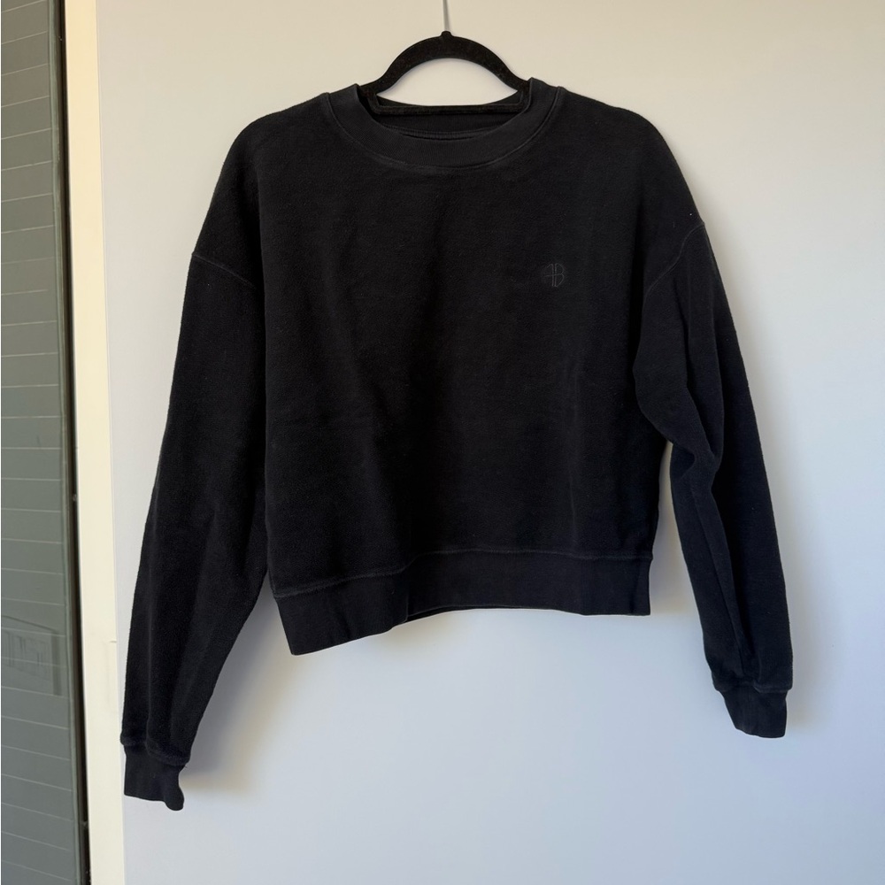 Anine Bing Black Sweatshirt